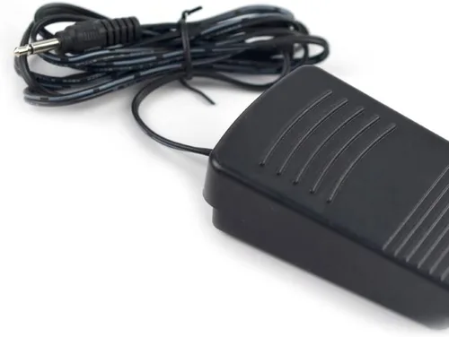 Vista 6 de Universal Mini portátil hogar máquina de coser accesorios pedal controlador control