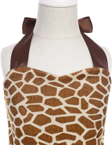 Vista 4 de FYMNSI Disfraz de animales de safari en la selva para niños y niñas, disfraz de fiesta de disfraces, diadema y cola para Halloween, cosplay, sesión