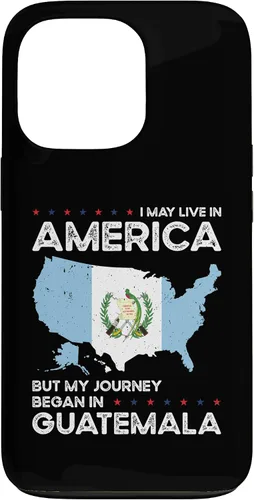 Vista 12 de Funda para iPhone 17, diseño de patriota guatemalteco estadounidense