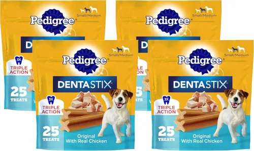 Vista 11 de Bocados Pedigree Dentastix para perros pequeños/medianos.