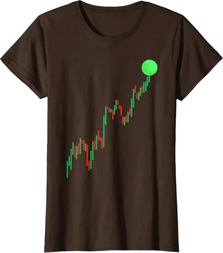 Vista 43 de Cute Stock Trading Design for Men Women Stock Market Trader T-Shirt Asphalt Grey