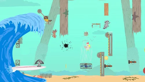 Vista 4 de Ultimate Chicken Horse - A-Neigh-Versary Edition - Nintendo Switch
