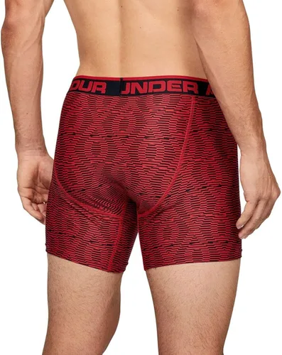 Vista 2 de Under Armour O Series 6in Novedad Breve - Hombre RojoNegro 2