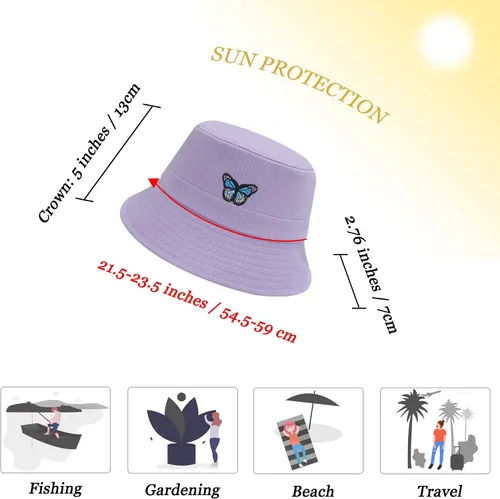 Vista 318 de ZLYC Gorra de pescador bordada de moda unisex para hombres y mujeres