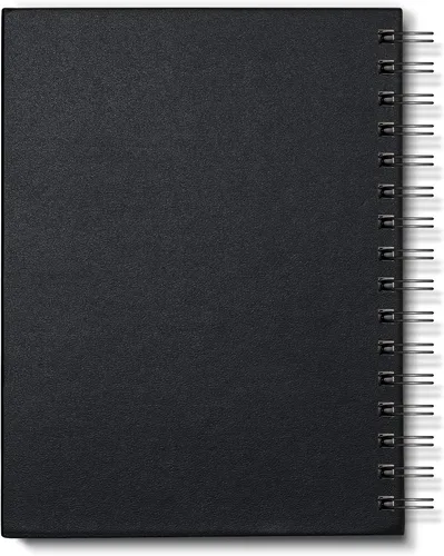 Vista 2 de Winsor & Newton Cuaderno de bocetos en espiral clásico, 7x10", 80 hojas, blanco natural