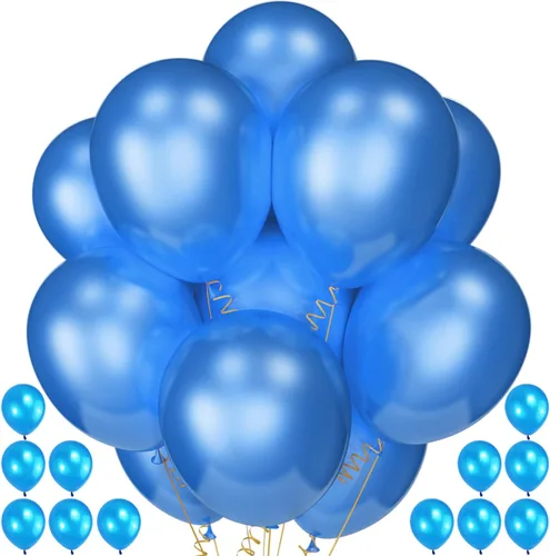 Vista 45 de 120 unidades de 5 pulgadas de globos plateados metálicos, globos de látex plateados metálicos cromados, globos mini pequeños para decoraciones