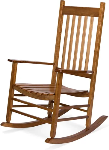 Vista 8 de Shine Company - Silla mecedora Vermont, color negro