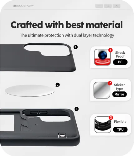 Vista 211 de GOOSPERY Parachoques magnético para puerta compatible con Galaxy S9 Plus, tarjetero tipo billetera con cierre automático por iman, funda protectora