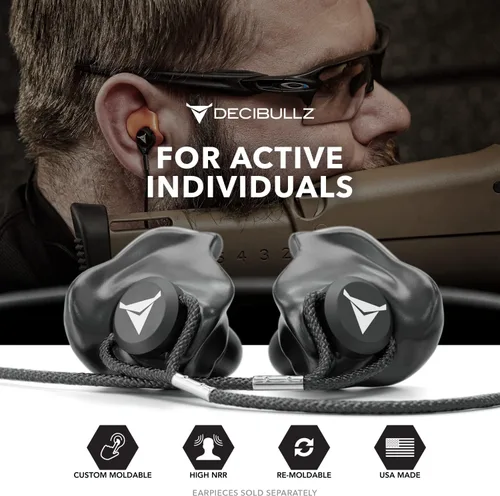 Vista 7 de Decibullz – Cordón para audífonos personalizado
