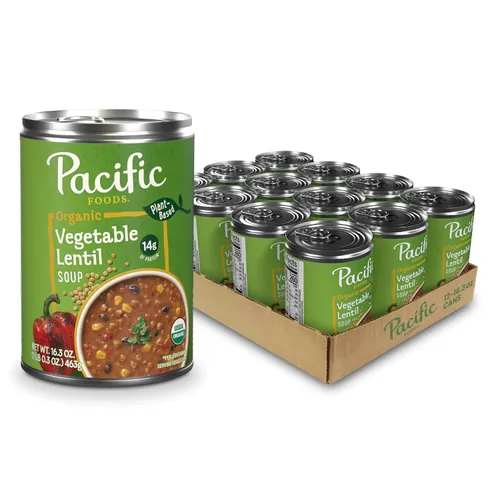 Vista 9 de Sopa de tomate orgánica condensada Pacific Foods, lata de 10.75 oz (paquete de 12)