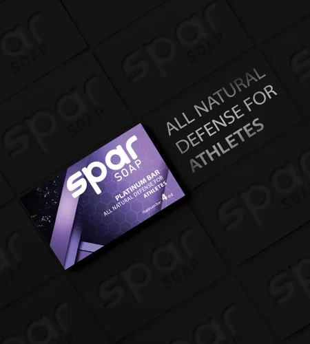 Vista 8 de Spar Soap Barra de platino (4 onzas), árbol de té de lavanda, propiedades antifúngicas, para BJJ, MMA, luchadores, Grapplers, hombres y mujeres