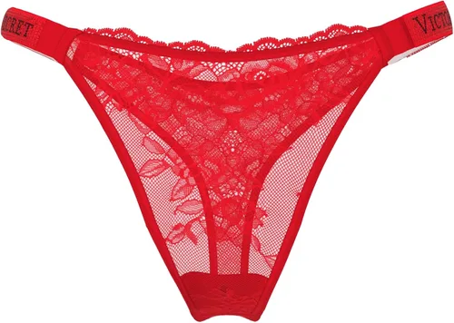 Vista 9 de Victoria's Secret Ropa interior tanga de mujer Very Sexy Shine Strap, bragas para mujeres (XS-XXL)