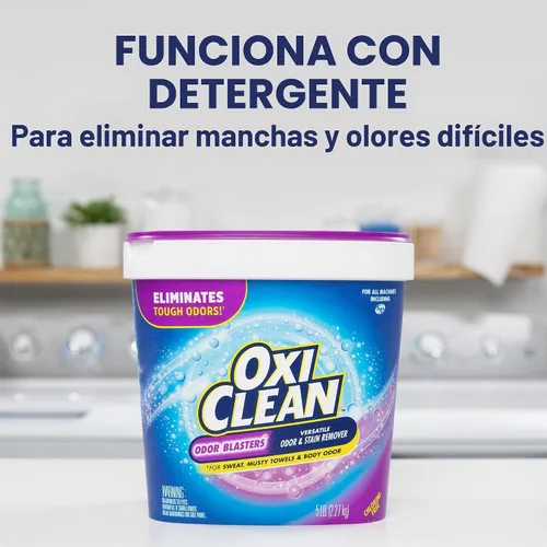 Vista 6 de OxiClean Odor Blasters Polvo versátil removedor de olores y manchas, 5