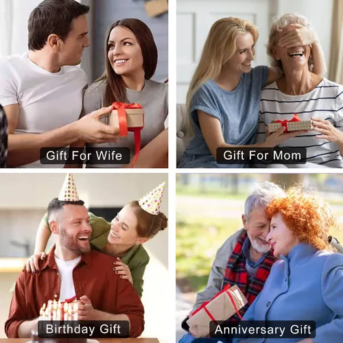 Vista 7 de Atrapasoles con forma de corazón para colgar ventanas, regalo de cumpleaños en forma de corazón para abuela, tía, hermana, padres, para mujeres