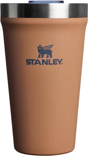Vista 7 de STANLEY Vaso para Uso Diario Tapa de Encaje a Presión para Beber Taza para Bebidas, Café y Cócteles Copa de Vino de Acero Inoxidable Aislada