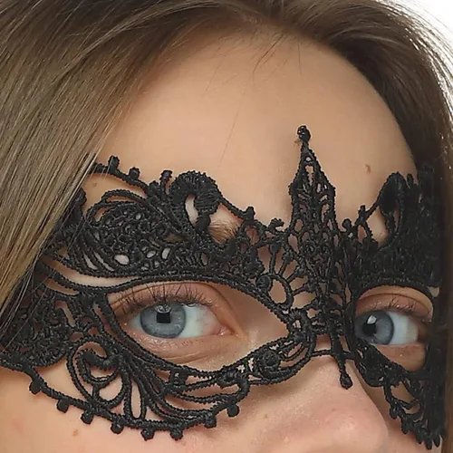 Vista 7 de MYMENU Máscaras de máscaras para mujer, de encaje, veneciano, Halloween, carnaval, para fiesta, disfraces, Mardi Gras (juego A)