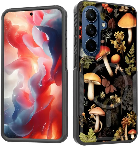 Vista 198 de Funda magnética para Galaxy A16 5G, [compatible con MagSafe] [protección contra caídas de grado militar] Funda resistente a prueba de golpes