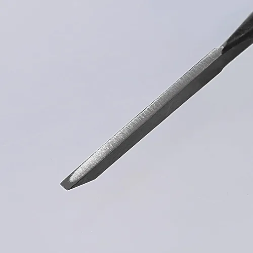 Vista 3 de KAKURI Cincel de mortaja japonés para carpintería 1/8" (3 mm), fabricado en Japón, cincel de madera Oire Nomi, hoja de acero japonés de alto carbono
