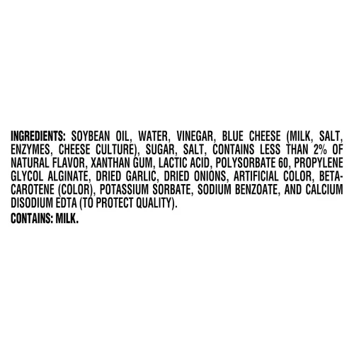 Vista 3 de Kraft Aderezo de queso azul grueso (botella de 16 fl oz)