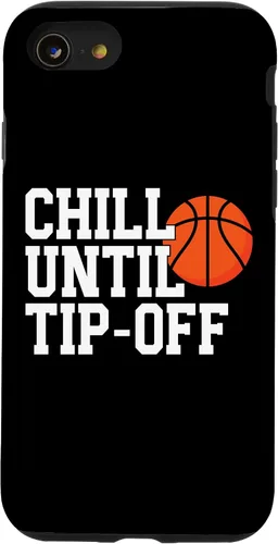 Vista 18 de Basketball Game Day, Chill Until Tip Off, Mom, Dad, Fan Case for iPhone XR