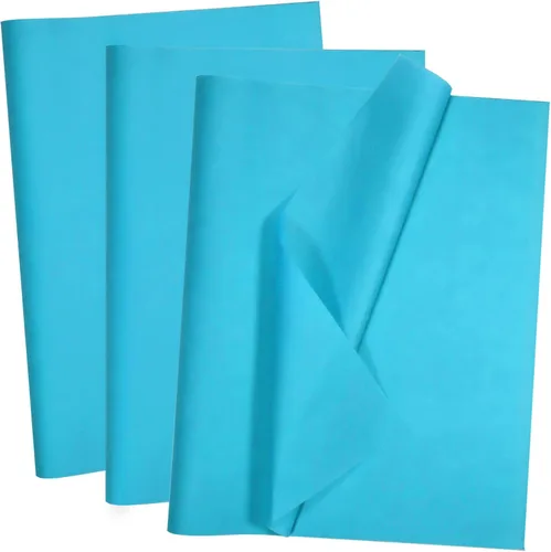 Vista 12 de 100 hojas de papel de seda negro Artdly de 14 x 20 pulgadas, papel de regalo negro a granel para bodas, cumpleaños, proyectos de bricolaje y Navidad