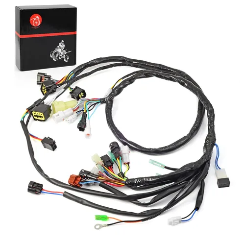 Vista 3 de Arnés de cables de cableado eléctrico principal compatible con Yamaha Raptor 660 660R YFM660R 2002 2003 2004 5LP-82590-10-00