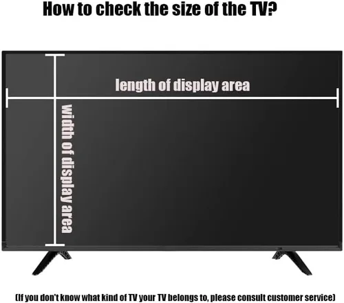 Vista 7 de AIZYR Película protectora de pantalla de TV antiarañazos de 75 a 85 pulgadas, ultra transparente, antiluz azul, cubierta protectora de pantalla