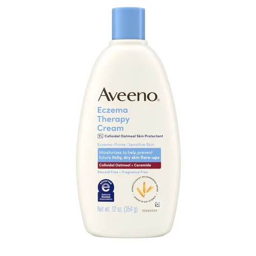 Vista 9 de Aveeno Crema hidratante para terapia de eccema, 5 onzas