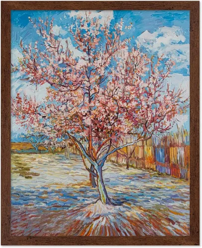 Vista 23 de Poster Master Póster clásico de Van Gogh, impresión impresionista vintage, regalo para artista, pintor, autorretrato, sombrero de paja, dibujo