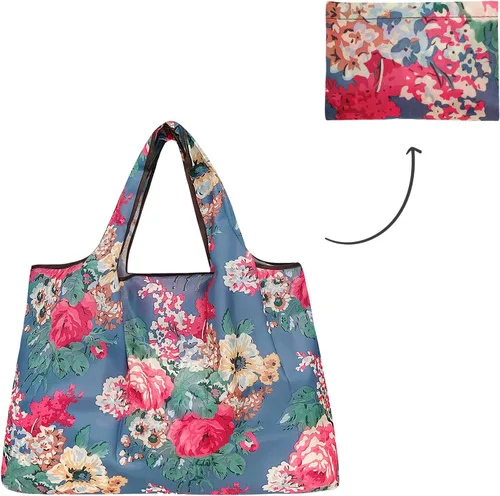 Vista 5 de Wrapables Bolsa de compras reutilizable de nailon duradera y grande (buquet)