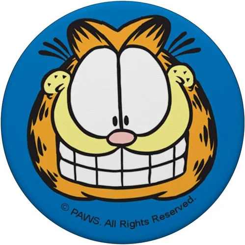 Vista 3 de Garfield Sonrisa PopSockets PopGrip estándar