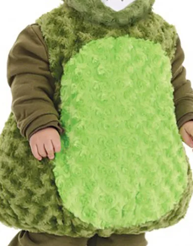 Vista 3 de Underwraps Mono T-Rex - Disfraz de bebé para bebé pequeño, forro polar verde con licencia oficial de star wars silent one crew.