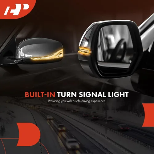 Vista 7 de A-Premium Espejo Lateral del Conductor con Ajuste Eléctrico Compatible con Mazda CX-5 2015-2016 - Calefactado, Plegable Manual con Señal de Giro