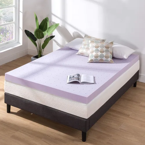 Vista 8 de Best Price - Cubrecolchón de espuma viscoelástica ventilada de 3 pulgadas