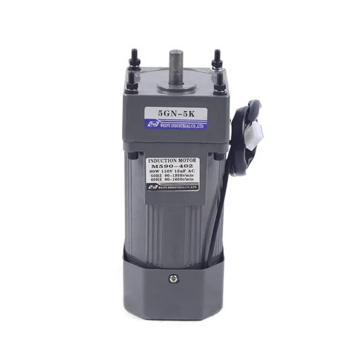 Vista 28 de 15W 10K AC110V 125 RPM Motor reductor de engranajes variable ajustable con controlador de velocidad para la industria