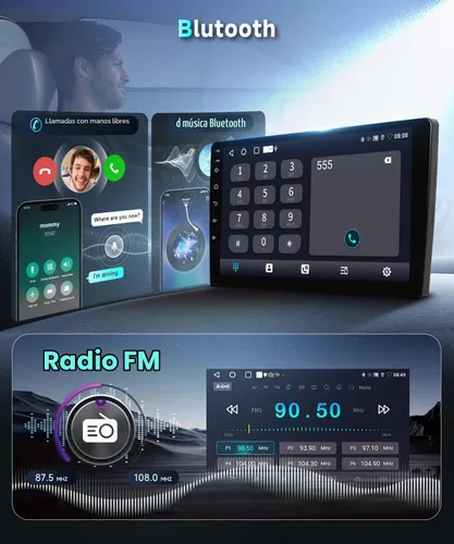 Vista 7 de Estéreo de coche WiFi 5G para Honda CRV 2002-2006 Radio de coche