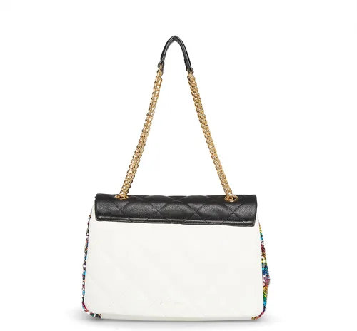 Vista 2 de Betsey Johnson Bolso de hombro, negroblanco, NegroBlanco, talla única