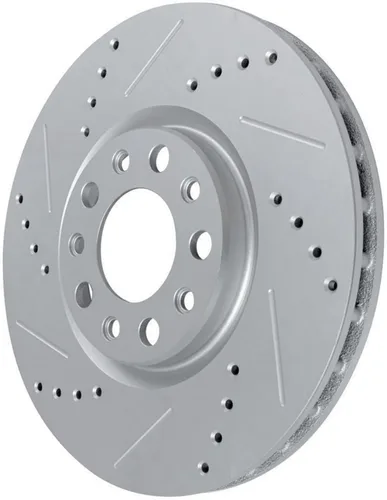Vista 288 de Detroit Axle - Rotores de freno delantero para 04-13 Mazda 3 Rotores de frenos de disco 06-15 Mazda 5 Reemplazo: Rotor regular delantero de 11.81