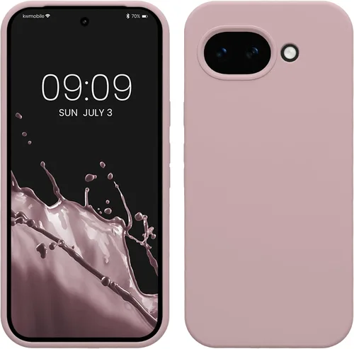 Vista 57 de kwmobile Funda Compatible con Google Pixel 6 Pro - Funda de teléfono de silicona TPU con acabado suave - Azul Arrecife