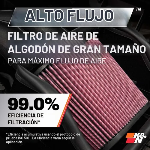 Vista 4 de Conjunto de ingreso de aire de rendimiento K & N