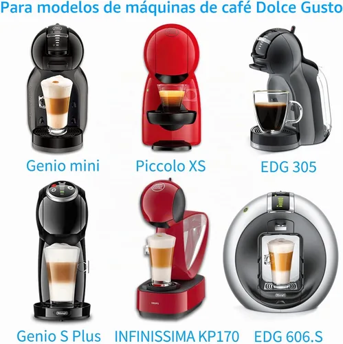 Vista 6 de Adaptador de cápsula reutilizable para Dolce Gusto, adaptador de cápsula de café recargable, convertidor de cápsulas de café, soporte de relleno