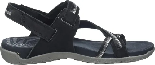 Vista 6 de Merrell Terran 3 Cush Convert Post - Sandalias para mujer, parte superior de piel nobuck y cierre de velcro ajustable