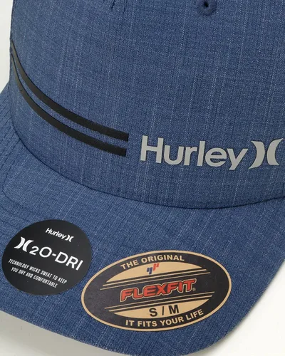 Vista 5 de Hurley Gorra de béisbol para hombre H2O-DRI Line Up con ala curvada