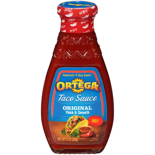 Vista 15 de Salsa para Tacos Ortega Original, Suave, 16 Onzas
