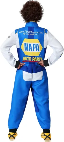 Vista 5 de Disfraz oficial de Chase Elliot NASCAR para niños mono NASCAR para niños