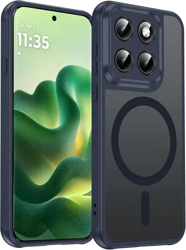 Vista 104 de LeYi Funda para teléfono Samsung-S23: protector de pantalla e imán MagSafe Púrpura