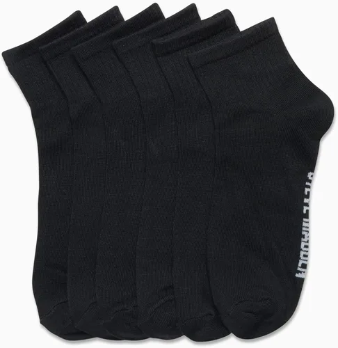 Vista 4 de Steve Madden Calcetines para mujer – Paquete de 6 calcetines deportivos para mujer – Calcetines de correr de corte de cuarto de cojín de rendimiento
