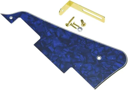 Vista 9 de KAISH Golpeador de guitarra Abalone Pearl LP con soporte negro para Epiphone Les Paul