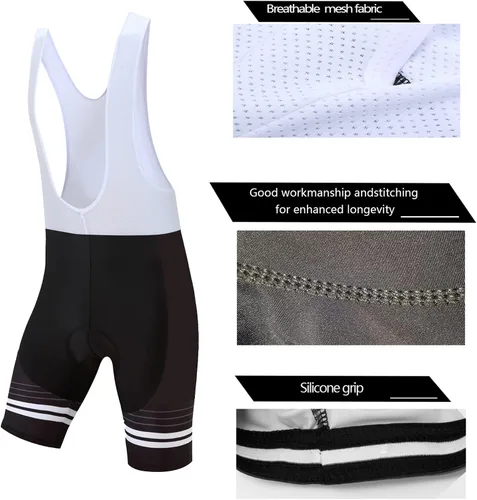 Vista 6 de Coconut Ropamo CR - Conjunto de camiseta de ciclismo para hombre, con cremallera, bolsillo con cremallera, manga corta, kits de ciclismo, pantalones