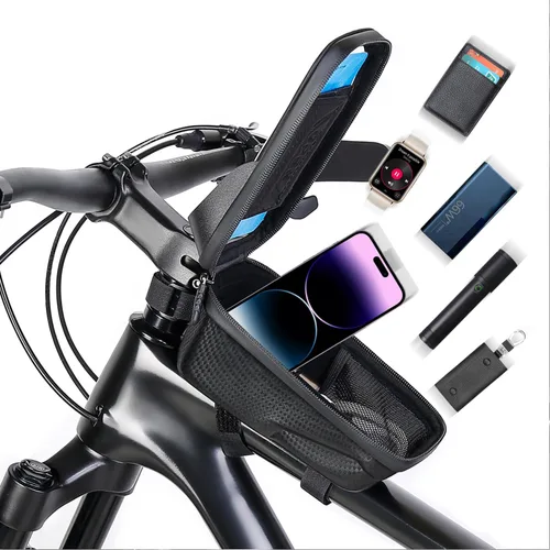 Vista 2 de Bolsa de bicicleta, LLTTLTMM, bolsas de bicicleta para bicicletas, bolsa de bicicleta impermeable, bolsa de bicicleta, accesorios de bicicleta